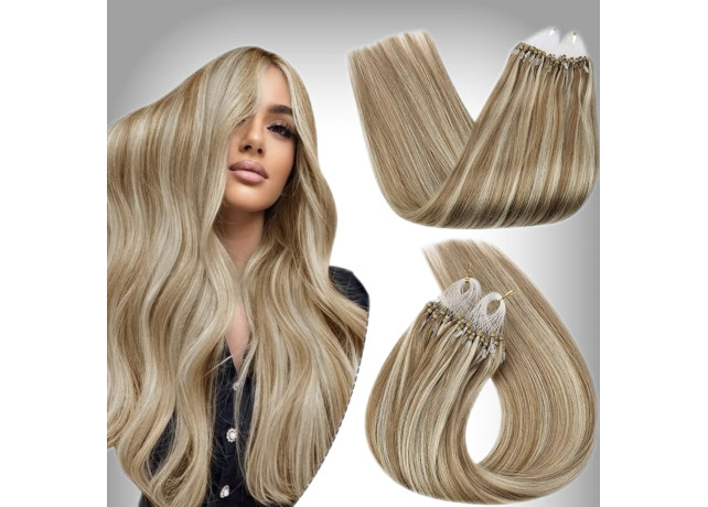 Extensii Microring Oskar Balayage #24 #60